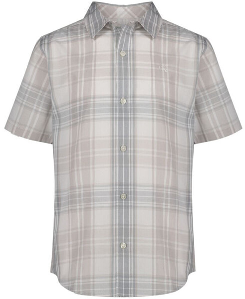Рубашка Calvin Klein Washed Out Plaid