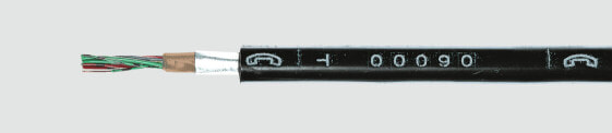 Helukabel 34019 - Low voltage cable - Black - Cooper - 0.8 mm² - 60 kg/km - -20 - 50 °C