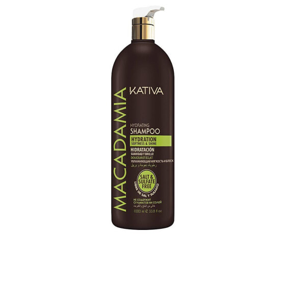 Шампунь увлажняющий Kativa Macadamia Hydrating 1000 мл