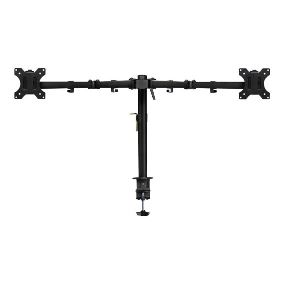 ACT Dual monitor arm - Clamp/Bolt-through - 16 kg - 25.4 cm (10") - 81.3 cm (32") - 100 x 100 mm - Black