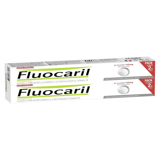 Зубная паста отбеливающая FLUOCARIL Bi-Fluor 2x75 мл