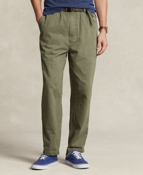 Men's Relaxed-Fit Twill Hiking Pants