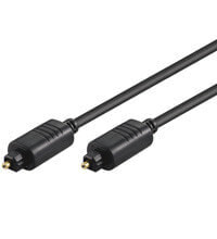 Wentronic Goobay AVK 220-1000 10.0m, 10 m, toslink, toslink, Male connector / Male connector, Black
