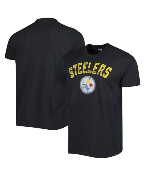 Men's Black Pittsburgh Steelers All Arch Franklin T-shirt