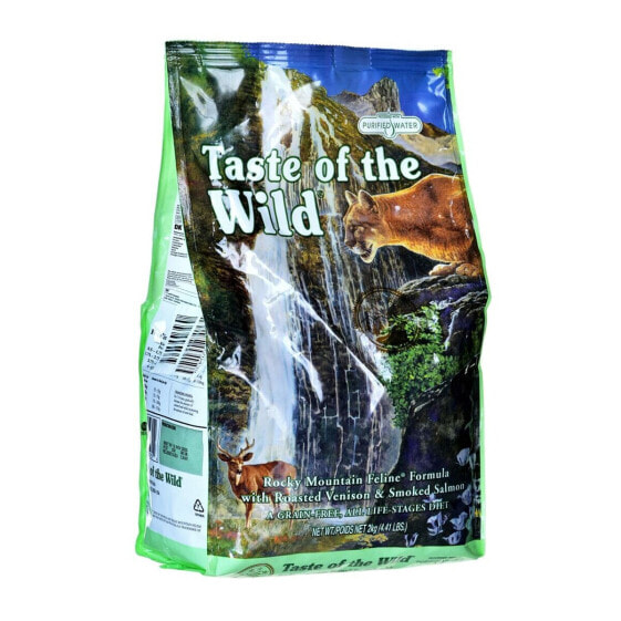Сухой корм для кошек Taste of the Wild Rocky Mountain с Курицей, Лососем, Телятиной и Северным оленем 2 кг