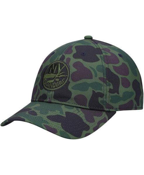 Men's Camo New York Islanders Locker Room Slouch Adjustable Hat