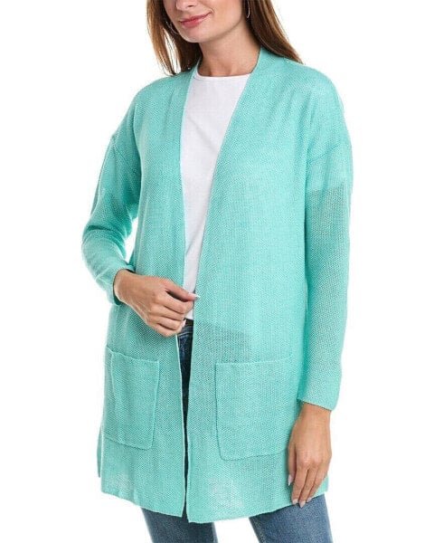 Eileen Fisher Linen Cardigan Women's