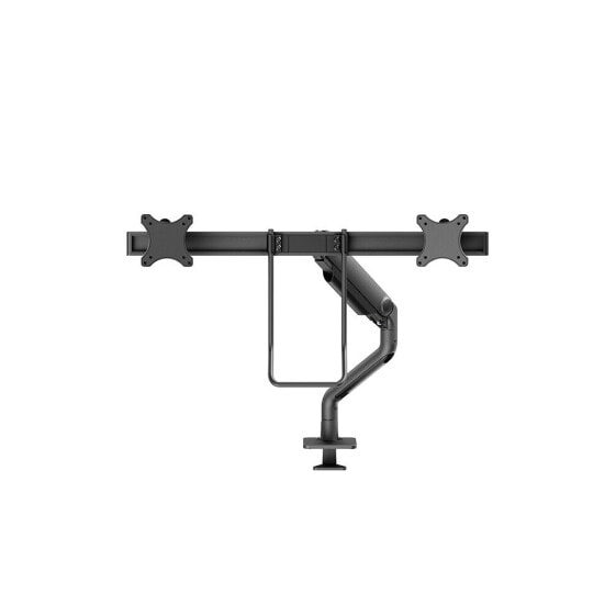 Neomounts desk monitor arm, Clamp/Grommet, 8 kg, 43.2 cm (17"), 68.6 cm (27"), 100 x 100 mm, Black