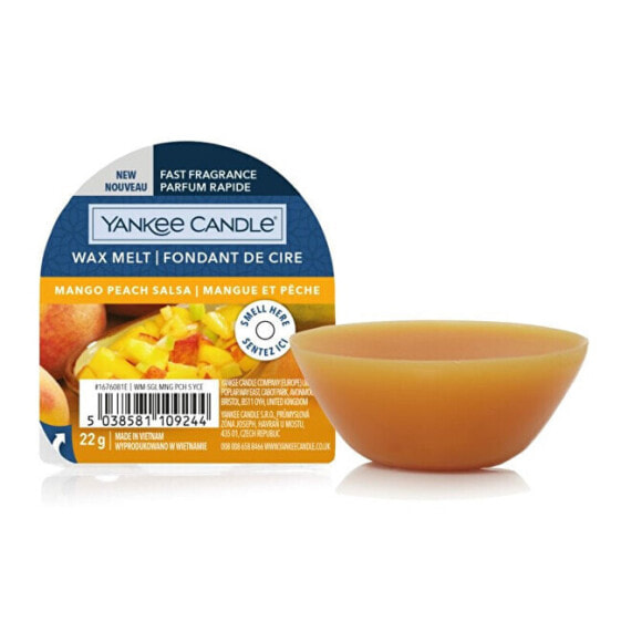 Yankee Candle Mango Peach Salsa New Wax Melt Ароматический воск с ароматом манго и персика 22 г