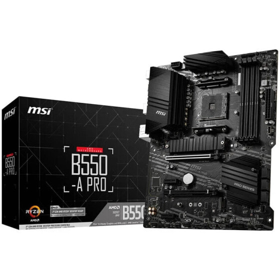 MSI B550-A Pro, Sockel AM4, AMD B550-A, ATX - DDR4