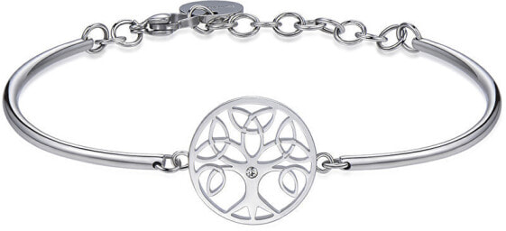Steel chakra bracelet BHK285