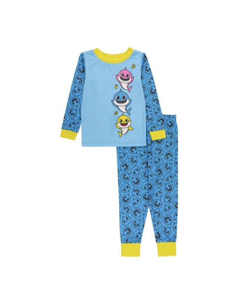 Toddler Boys Top and Pajama, 2 Piece Set