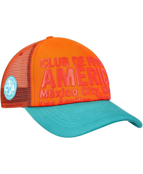 Бейсболка регулируемая Fan Ink Orange Club America Club Gold