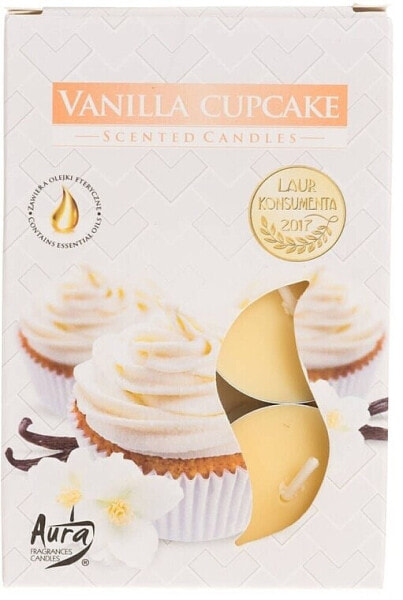 Teekerzen-Set Vanille-Cupcake