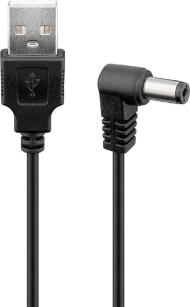 Кабель USB-DC Wentronic - 0.5 м - USB A - IEC Type A (5.5 мм - 2.5 мм)