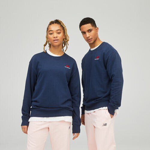 New Balance Gender Neutral Uni-ssentials French Terry Crewneck Sweatshirt Gender