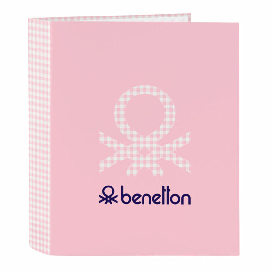 Папка-регистратор Benetton Vichy Розовый A4 (27 x 33 x 6 cm)