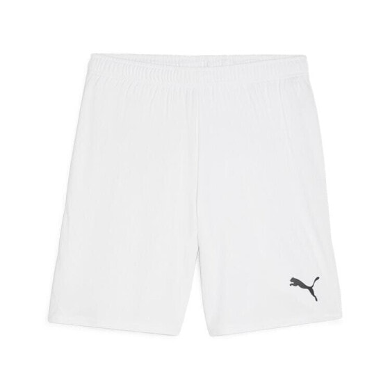 Puma teamGOAL Shorts 705752 White-PUMA Black – Gr. XL