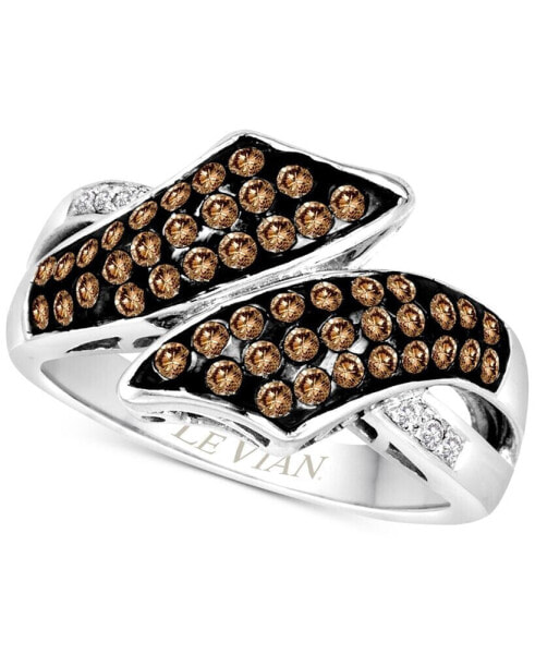 Chocolatier® Diamond Bypass Ring (5/8 ct. t.w.) in 14k White Gold