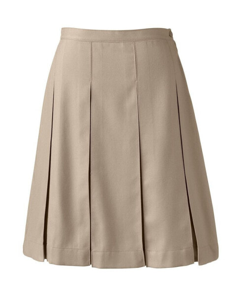 Юбка Lands' End Box Pleat  Top of Knee