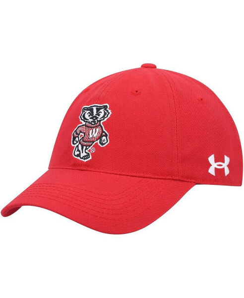 Men's Red Wisconsin Badgers Classic Adjustable Hat