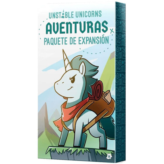 ASMODEE Unstable Unicorns Aventuras Spanish Board Game