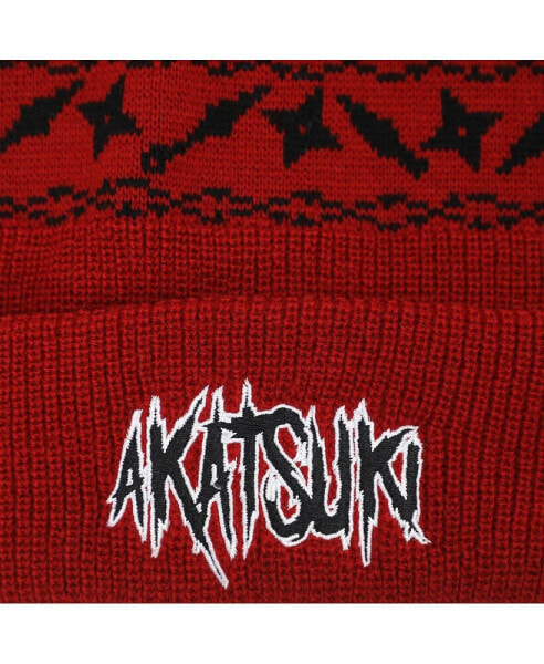 Men's Akatsuki Symbol Adult Ribbed Beanie