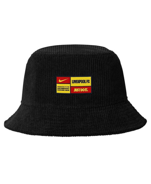 Men's Black Liverpool Corduroy Bucket Hat