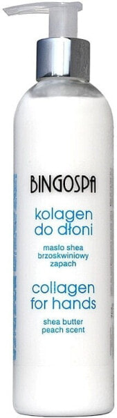 Handcreme mit Kollagen, Pfirsich und Sheabutter