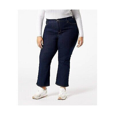 DENIZEN from Levi's Women's Ultra-High Rise Sculpting Cropped Flare Jeans -
