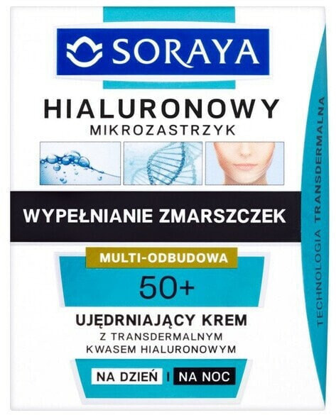 Regenerierende Tages- und Nachtcreme 50+ mit transdermaler Hyaluronsäure