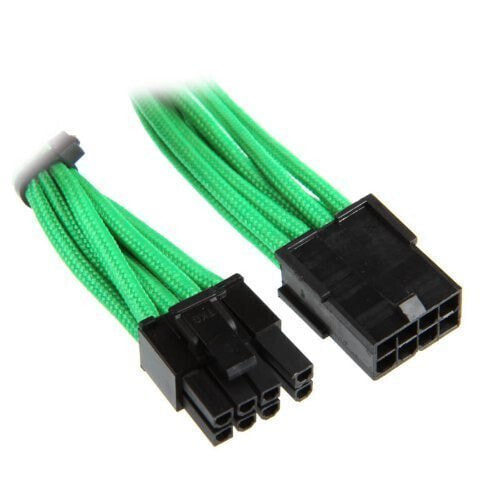 BitFenix PCI-E (6+2 pin) - PCI-E (6+2 pin) - 0.45m - 0.45 m - PCI-E (6+2 pin) - PCI-E(6+2 pin) - Male - Female - Green