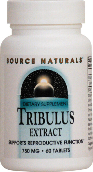 Source Naturals Tribulus Terrestris Extract Экстракт трибулуса 750 мг 60 таблеток