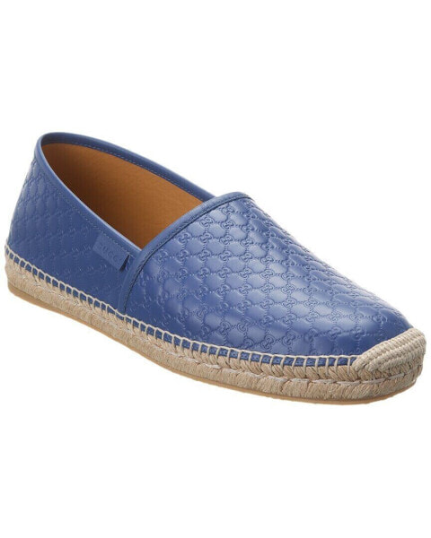 Gucci Microguccissima Leather Espadrille Men's