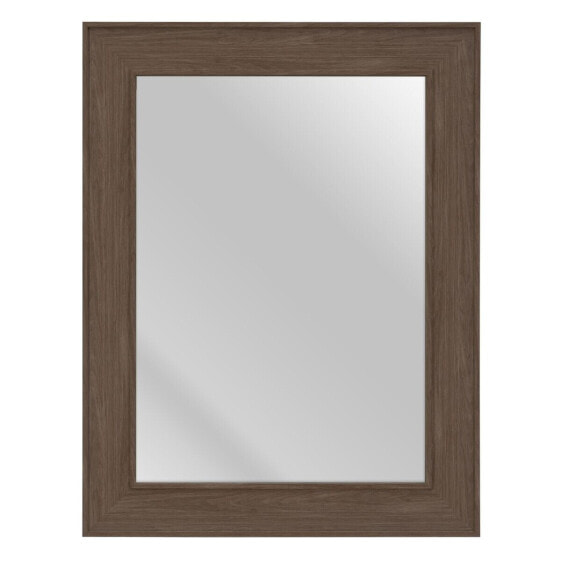 Настенное зеркало 66 x 2 x 86 cm Деревянный Коричневый