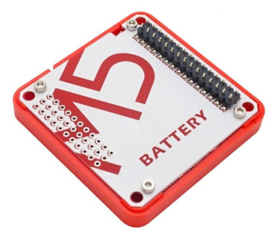 M5Stack Battery Module for ESP32 Core Development Kit - Battery block - M5 - M5Stack - Red,White