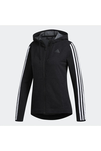 Спортивная одежда Adidas Женская толстовка 3S KNT FZ HOODY Siyah Sweatshirt 101117888