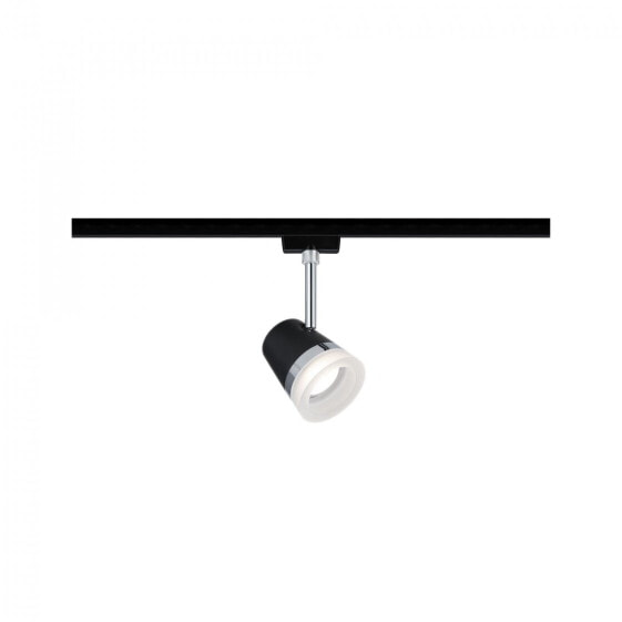 PAULMANN Cone - Rail lighting spot - GU10 - Black - Chrome