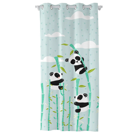 Штора Moshi Moshi Kids Panda garden blue 140x265