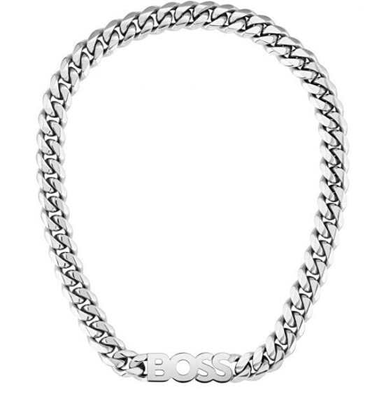 Kassy solid steel men´s necklace 1580441