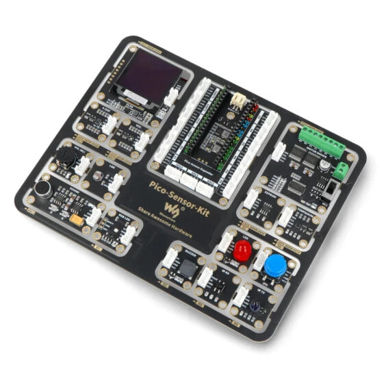 Entry-Level Sensor Kit - for Raspberry Pi Pico - Waveshare 24004