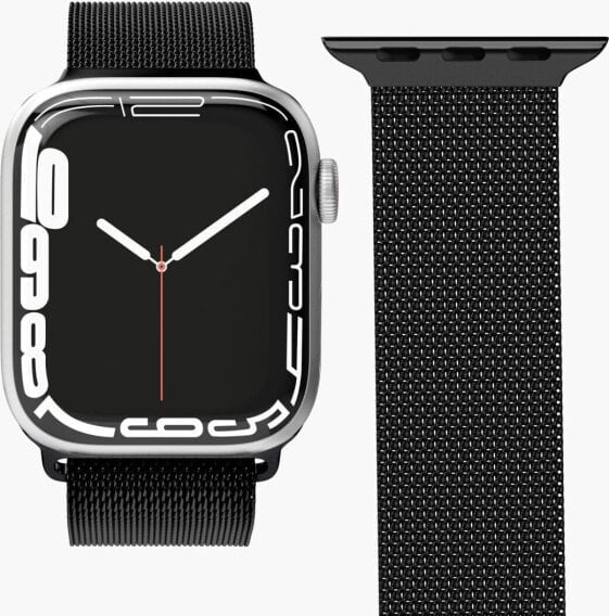 Vonmählen VonMählen Watchstrap for Apple Milanese Loop Case 2 Band One black Schwarz (AWS00097)