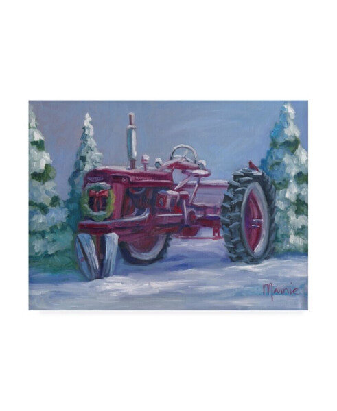 Marnie Bourque Farmall Fresh Snow Canvas Art - 15" x 20"