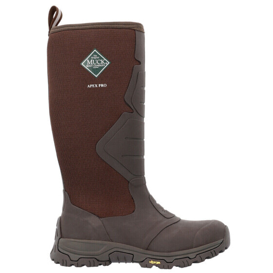 Muck Boot Apex Pro 16 Inch Insulated Pull On Mens Brown Casual Boots APMS900