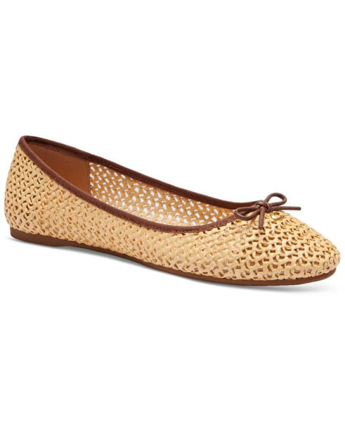 Women's Abigail C Raffia Ballet Flats