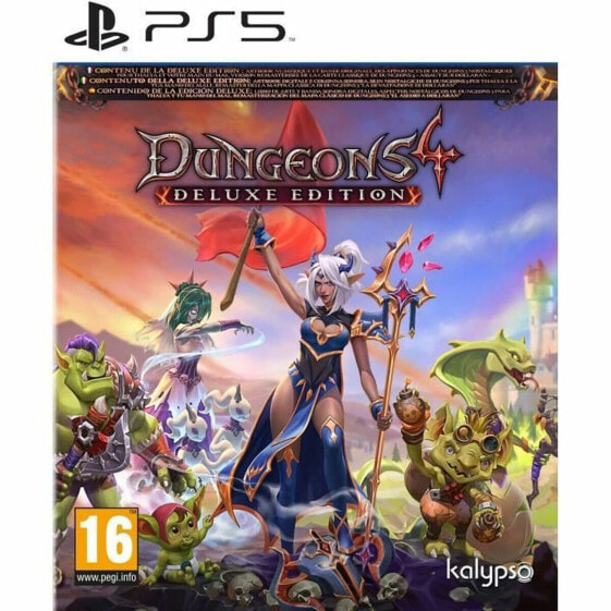 Видеоигры на PlayStation 5 Microids Dungeons 4 Deluxe edition (FR)