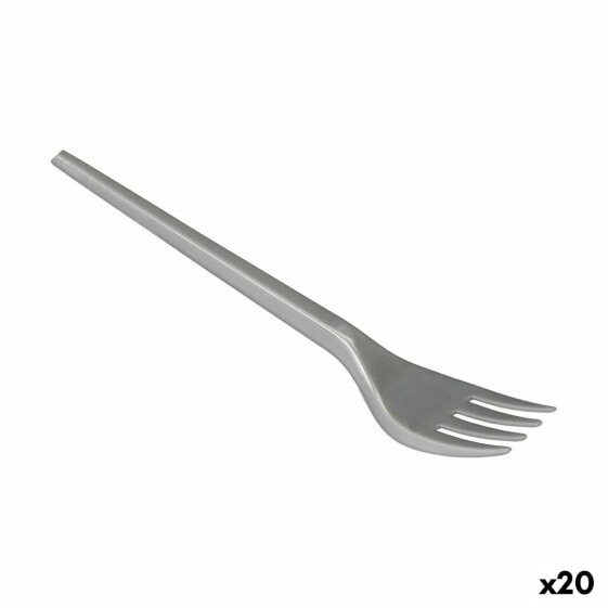 Reusable fork set Algon 100 Pieces 16,5 cm (20 Units)