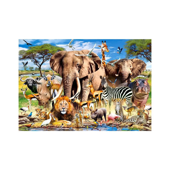 Пазл классический Castorland Саванна с Животными 1500 элементов 68 x 47 см