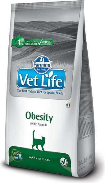 Сухой корм для кошек Farmina, Pet Foods Vet Life, для диабетиков и кошек с лишним весом, 0.4 кг