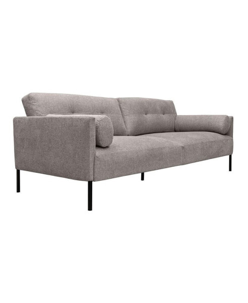 Michalina 84" Polyester with Metal Legs Sofa